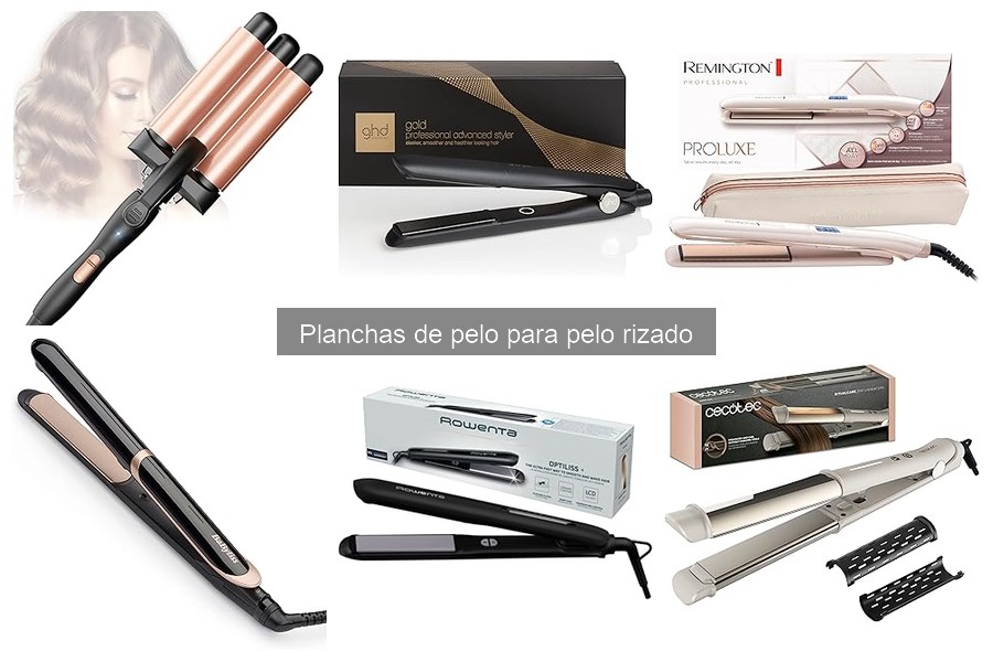 Errores comunes al usar planchas en cabello rizado