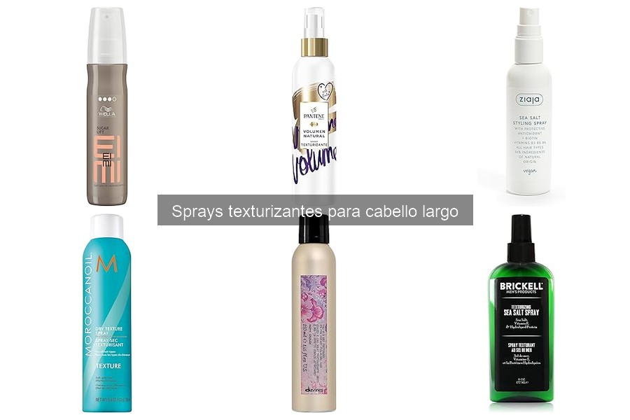 Errores comunes al usar sprays texturizantes en cabello largo
