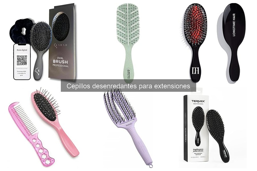 Errores comunes con cepillos desenredantes para extensiones