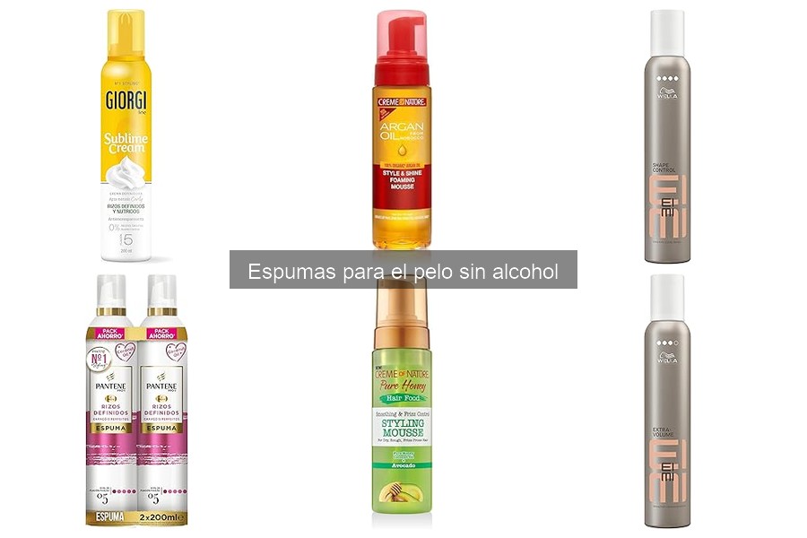 Espuma sin alcohol vs con alcohol: ¿Cuál elegir para tu cabello?