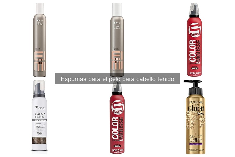 Espuma vs Geles y Sprays: Mejor Opción para Cabello Teñido