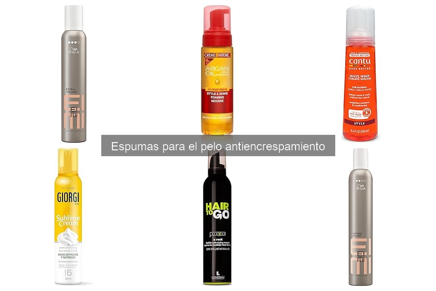 Espumas Antiencrespamiento: Definición y Beneficios