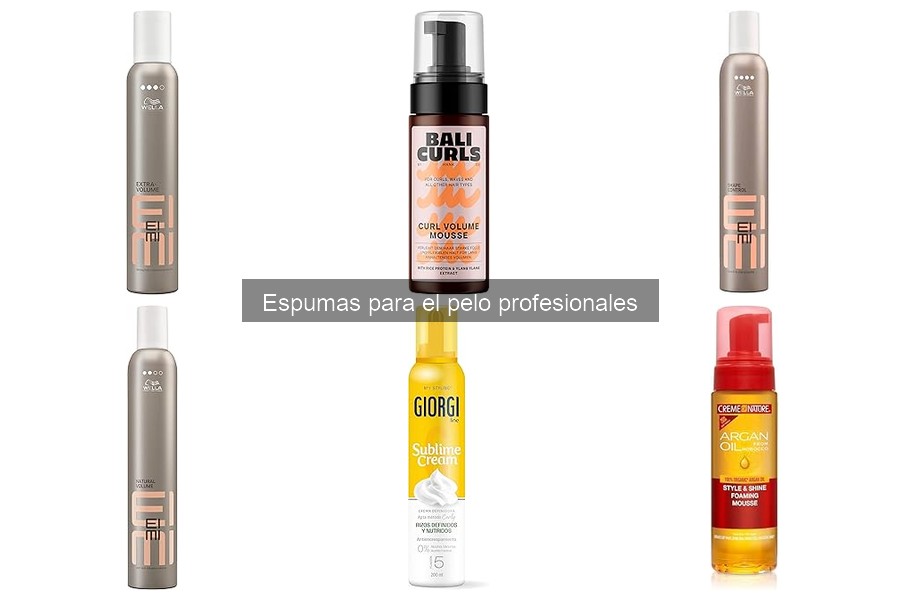 Espumas para el cabello: ¿Cómo aportan volumen a tu peinado?