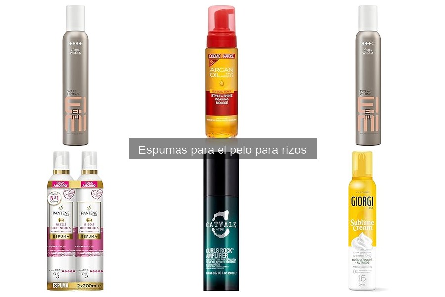 Espumas para Rizos Libres de Químicos: Mejores Opciones