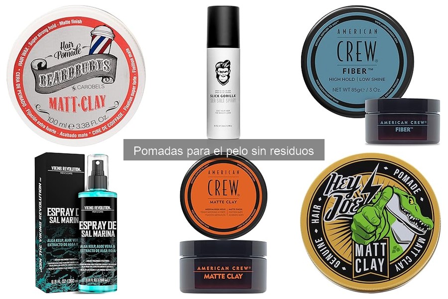 Evita estos problemas al usar pomadas para el pelo sin residuos