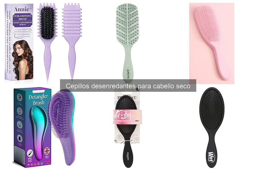 ** Guía de compra de cepillos desenredantes para cabello seco