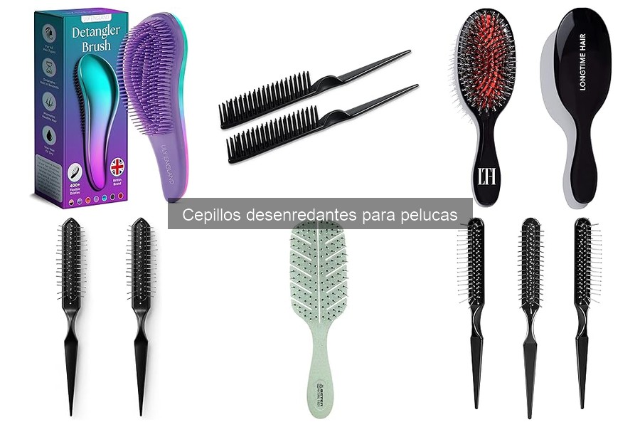 Guía de compra de cepillos desenredantes para pelucas