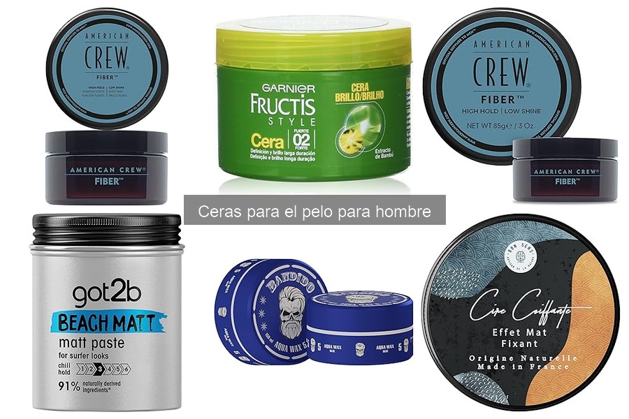 Guía de compra de cera para el pelo de hombre