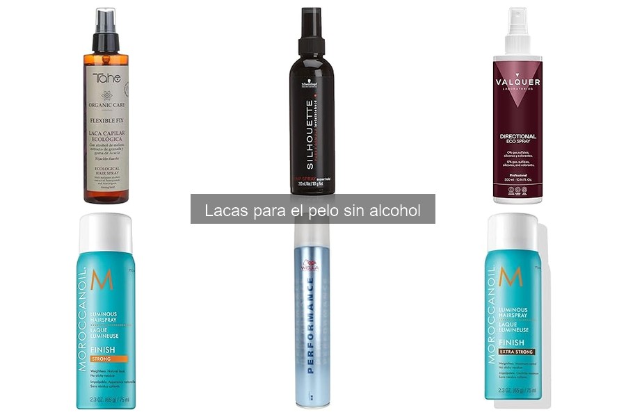 Guía de compra de laca para el pelo sin alcohol