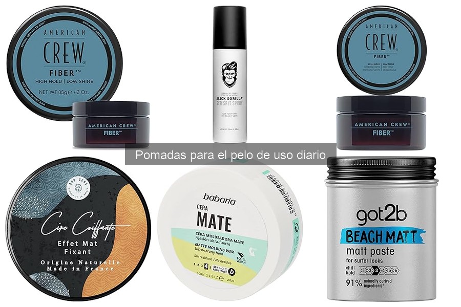 Guía de compra de pomadas para el pelo: mejores opciones