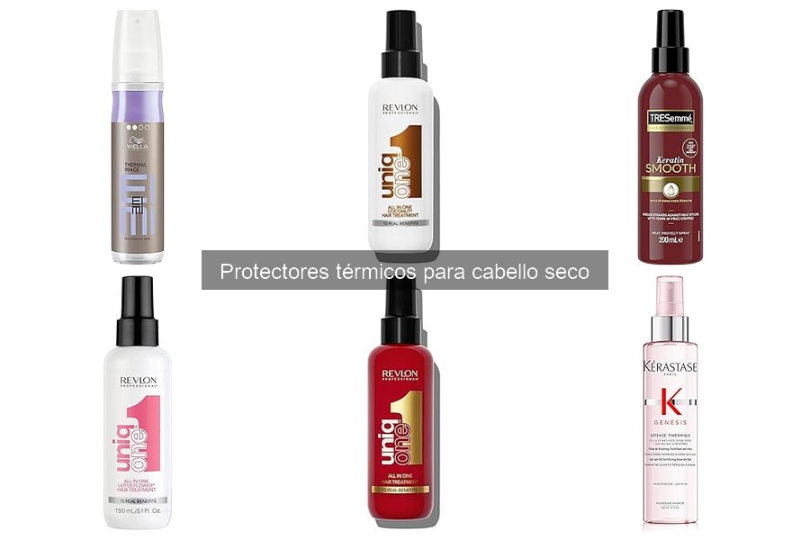 Guía de compra de protectores térmicos para cabello seco