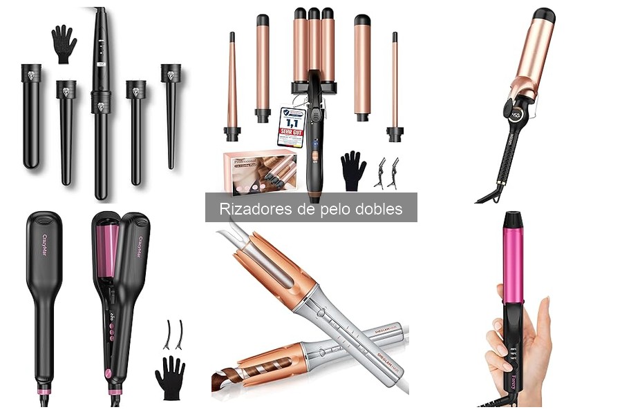 Guía de compra de rizadores de pelo dobles: Consejos útiles