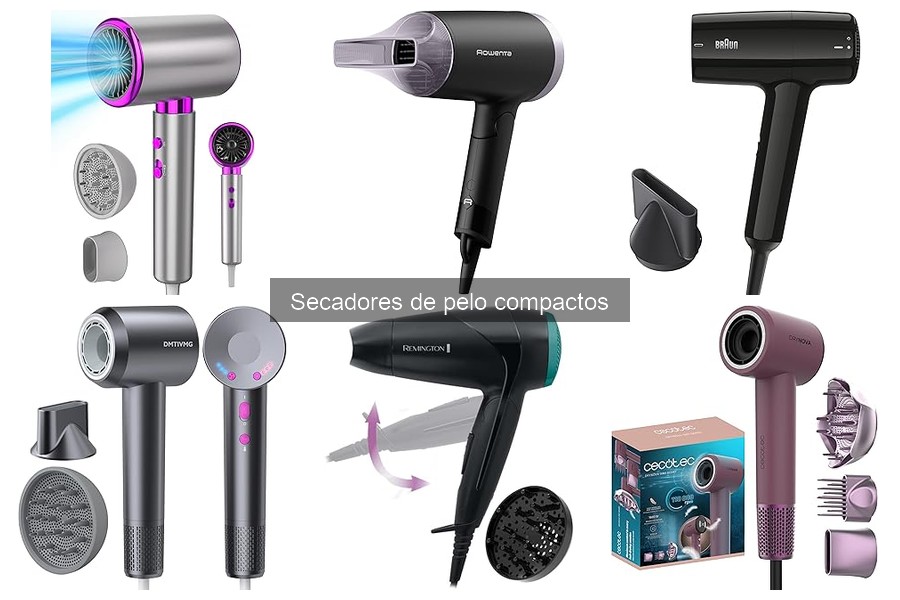 Guía de compra: Secadores de pelo compactos para ti