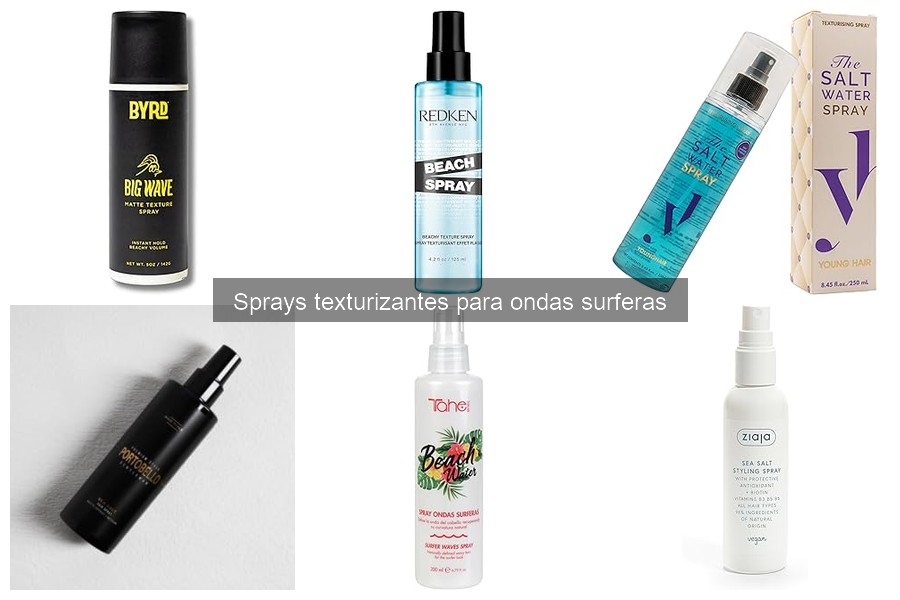 Guía de compra: Sprays texturizantes para ondas surferas