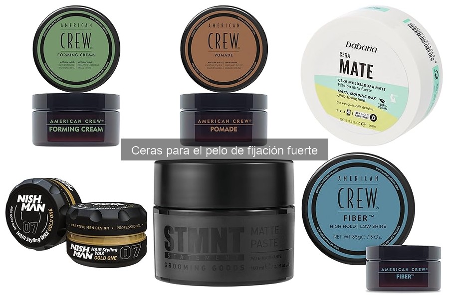 Guía para Elegir la Mejor Cera para el Pelo de Fijación Fuerte