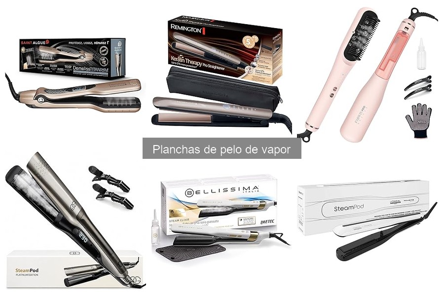 Guía para Elegir la Mejor Plancha de Pelo de Vapor