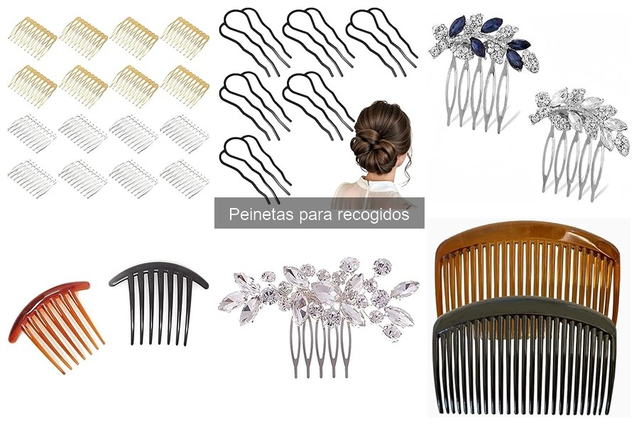 Guía para elegir la peineta perfecta según tu cabello