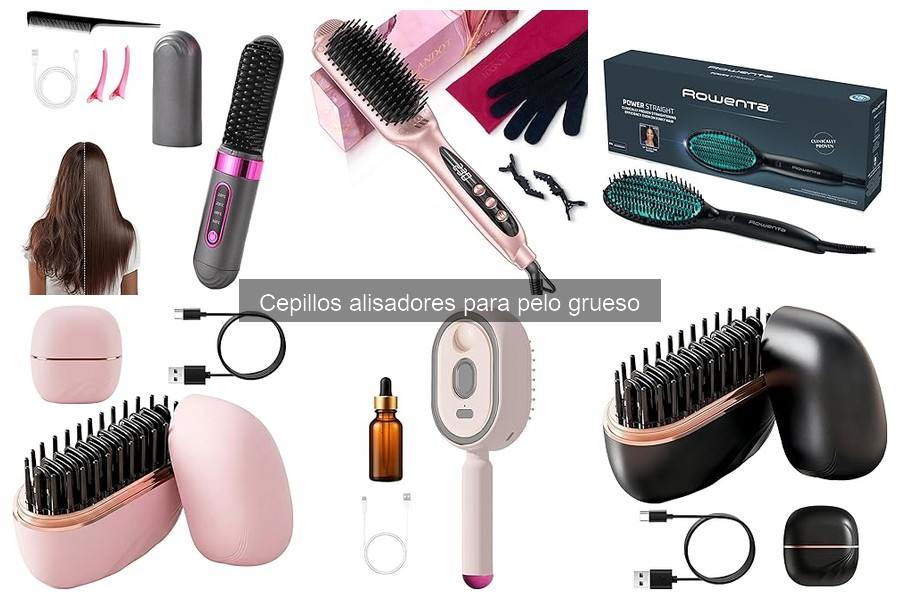 Guía sobre cepillos alisadores para pelo grueso