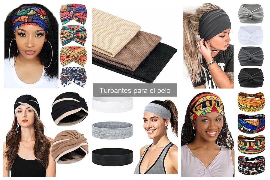 Ideas creativas para estilizar turbantes para el pelo
