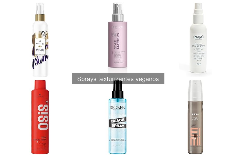 Ingredientes Clave en Sprays Texturizantes Veganos