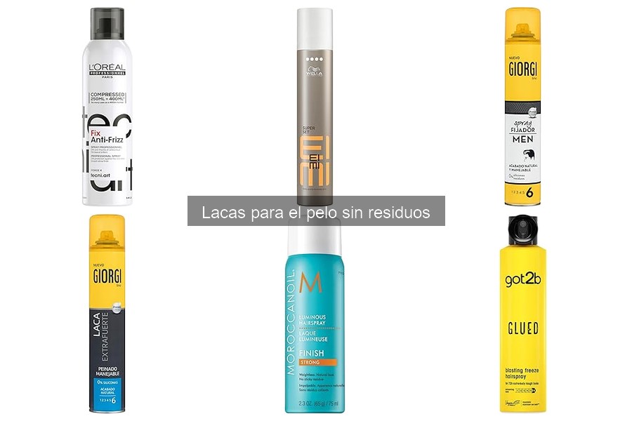 Ingredientes dañinos en lacas para el pelo que debes evitar