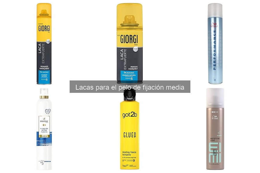 Laca de fijación media: mejores precios y tiendas