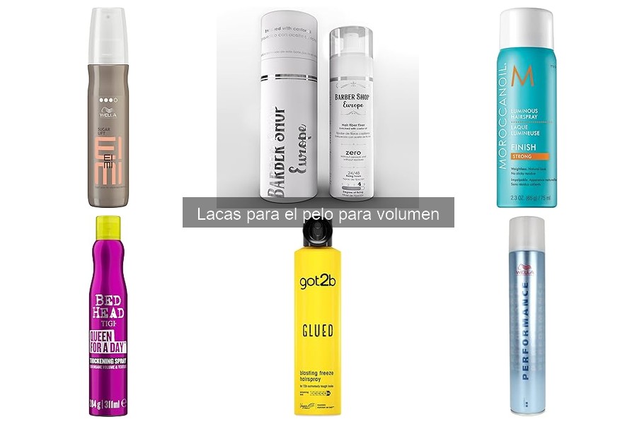 Lacas para el pelo con volumen: ¿Son seguras para el uso diario?