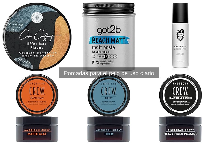 Las mejores pomadas para el pelo con buenas reseñas