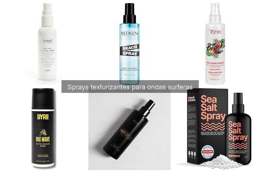 Mantén ondas surferas perfectas con sprays texturizantes