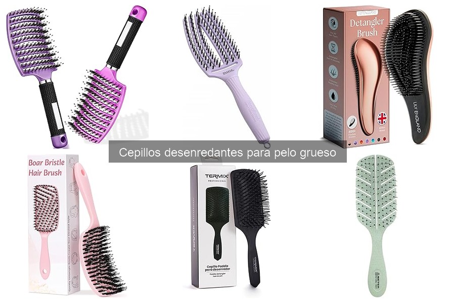 Mantenimiento de Cepillos Desenredantes para Pelo Grueso