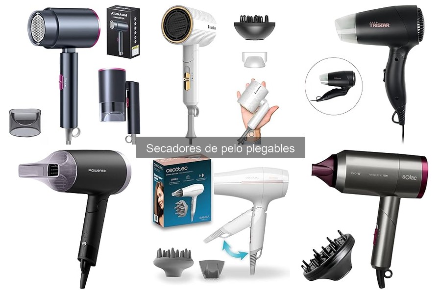 Mantenimiento y Cuidado de Secadores de Pelo Plegables