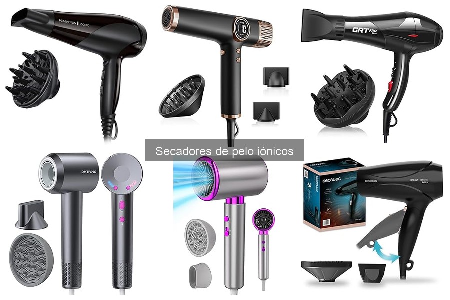 Mantenimiento y limpieza de secadores de pelo iónicos