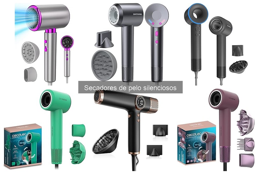 Mantenimiento y limpieza de secadores de pelo silenciosos