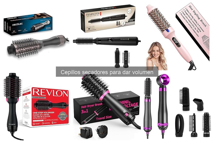 Mantenimiento y limpieza de tu cepillo secador para dar volumen