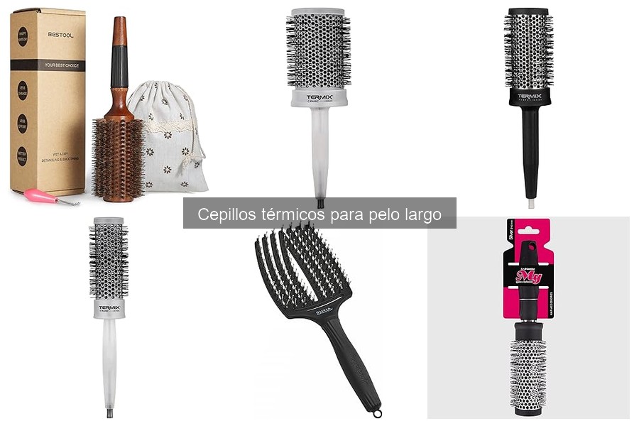 Mejor cepillo térmico para cabello rizado y encrespado