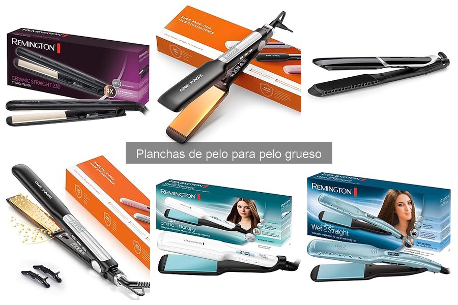 Mejor plancha para cabello grueso: comparativa de modelos