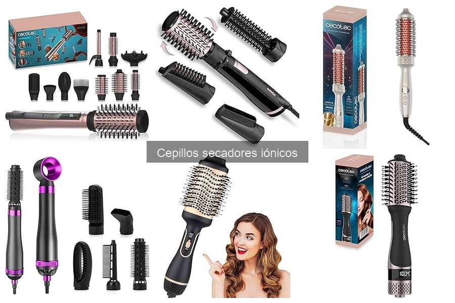 Mejores cepillos secadores iónicos para cabello rizado