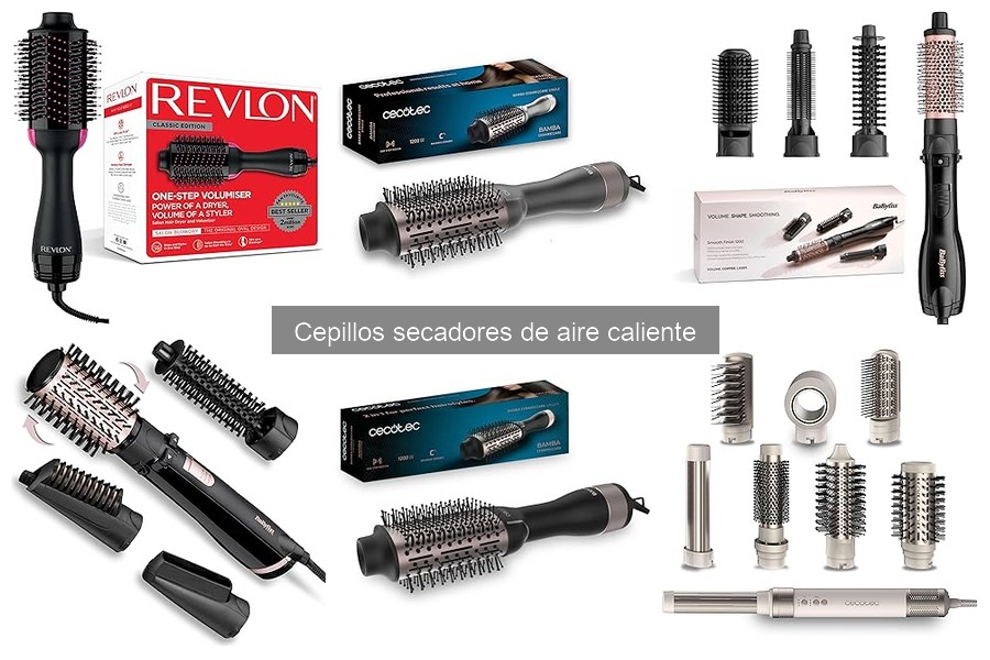 Mejores cepillos secadores para cabello rizado: comparativa 2023