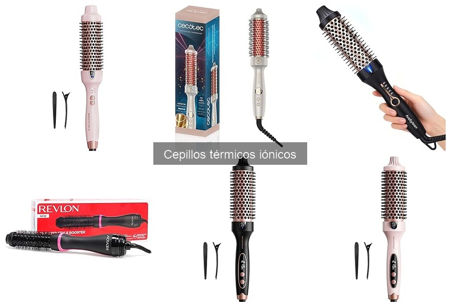 Mejores cepillos térmicos iónicos para cabello rizado