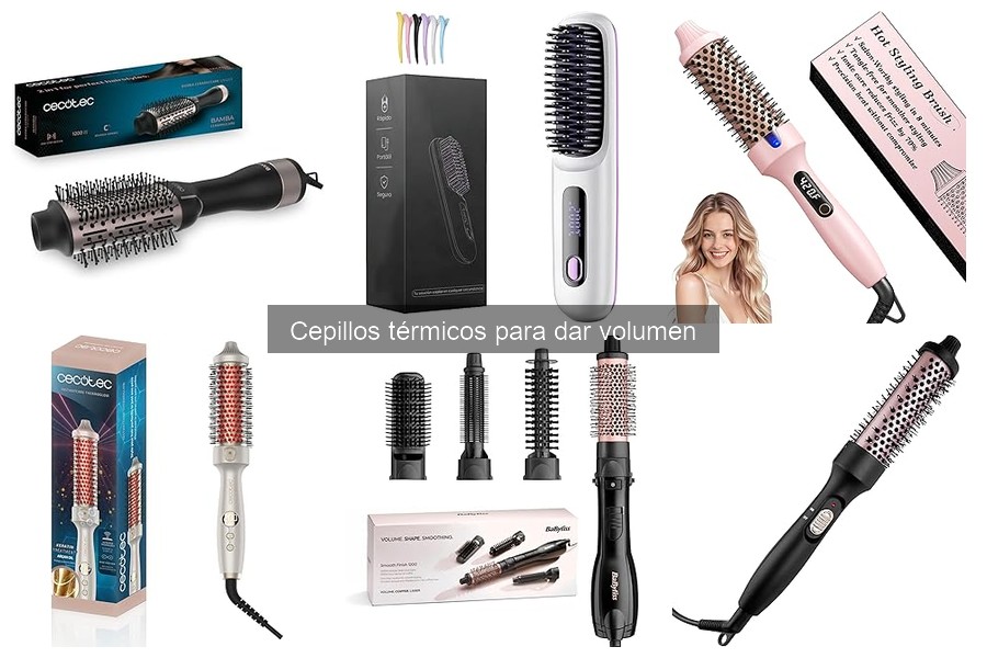 Mejores Cepillos Térmicos para Dar Volumen en el Cabello