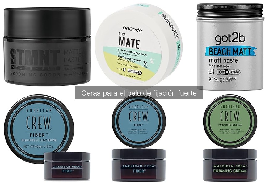 Mejores ceras para cabello rizado de fijación fuerte