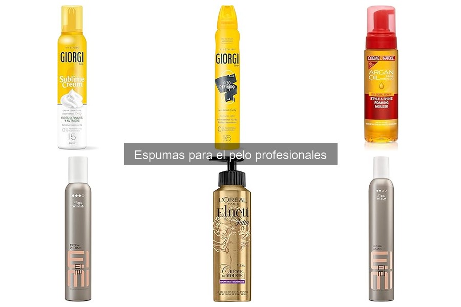 Mejores espumas para cabello rizado: comparativa y análisis