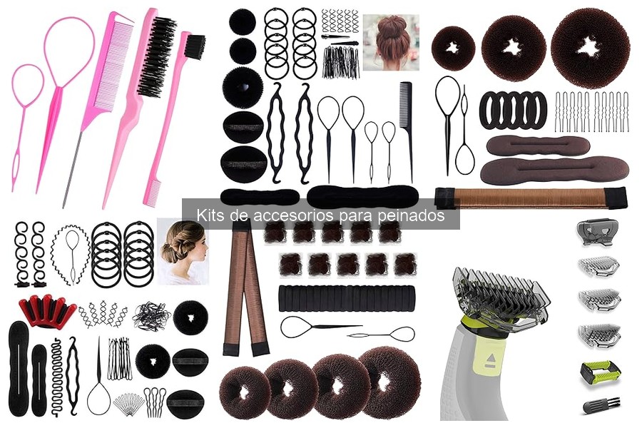 Mejores kits de accesorios para peinados para principiantes