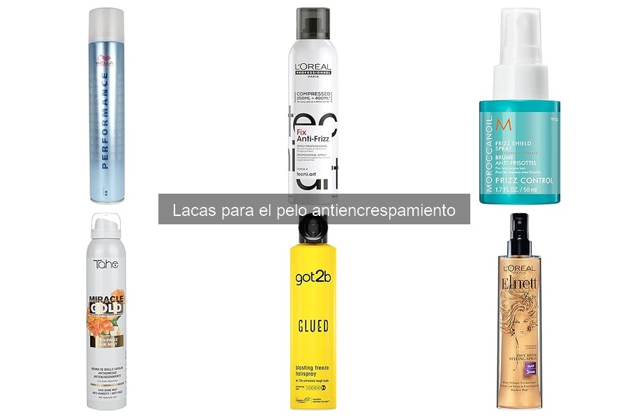 Mejores lacas antiencrespamiento para cabello rizado