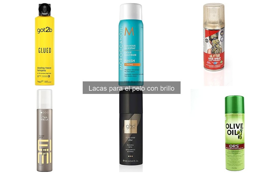 Mejores lacas para el pelo con brillo para cabello rizado