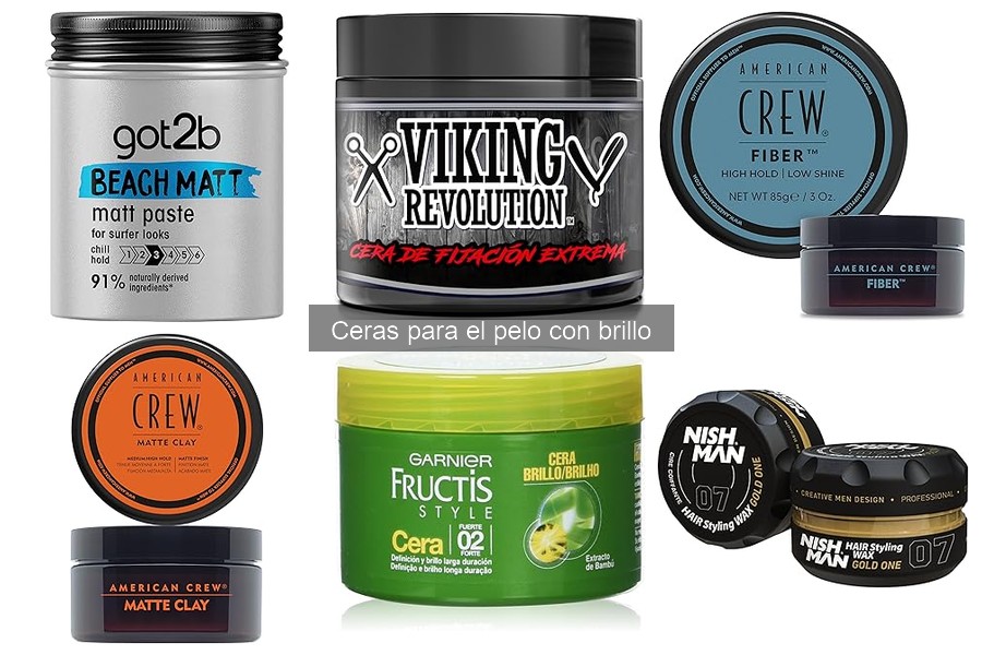 Mejores lugares para comprar ceras para el pelo con brillo