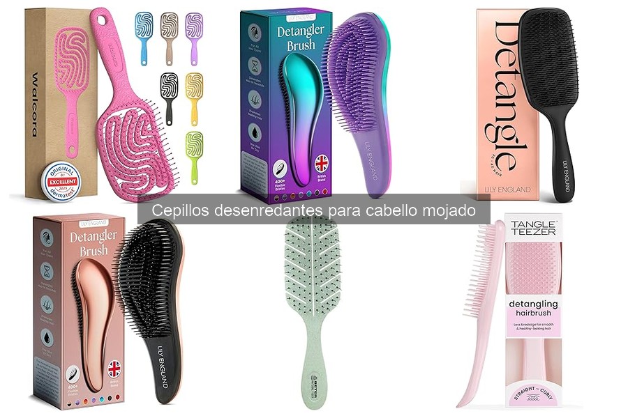 Mejores Marcas de Cepillos Desenredantes para Cabello Mojado