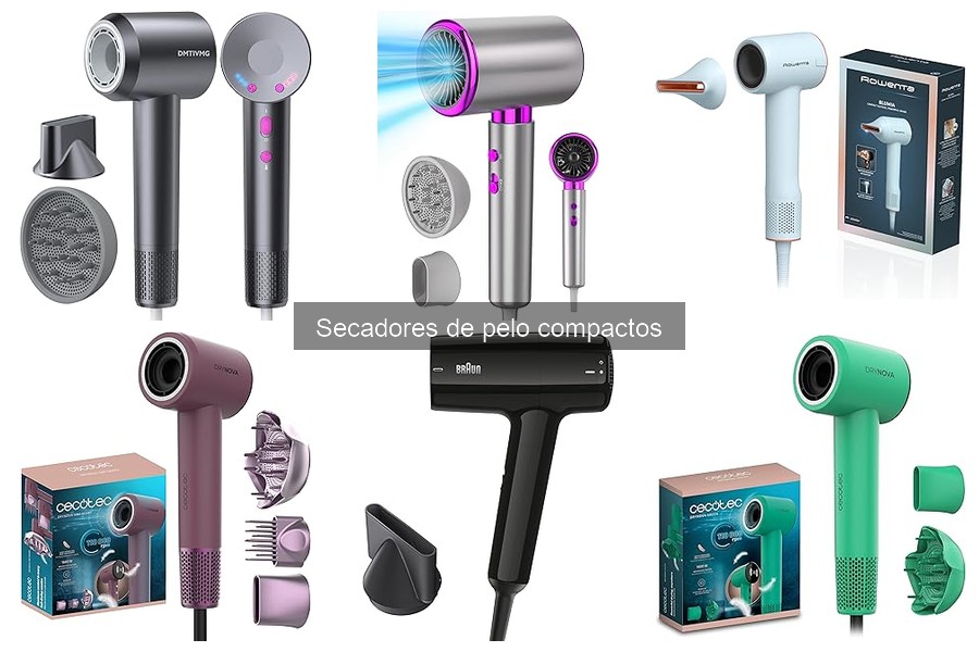 Mejores Marcas de Secadores de Pelo Compactos en 2023