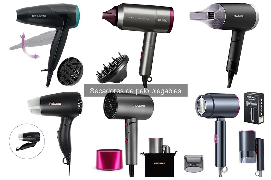 Mejores marcas de secadores de pelo plegables en 2023