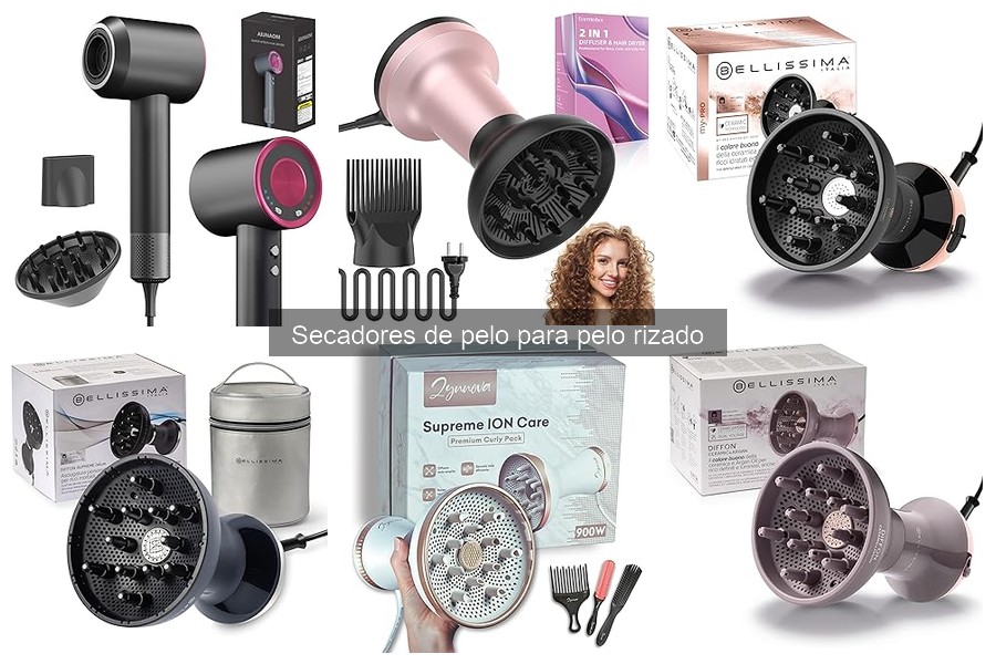 Mejores marcas de secadores para cabello rizado en 2023
